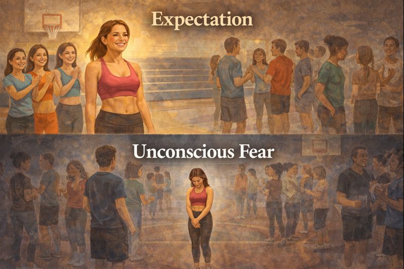 Expectation vs Unconscious Fear
